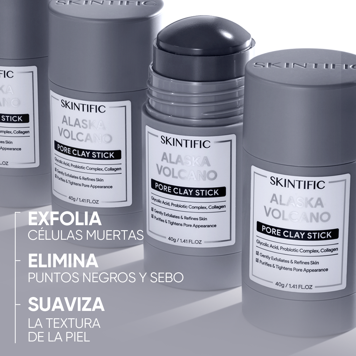 Alaska Volcano Blackhead & Pore Deep Cleansing Clay Mask Stick