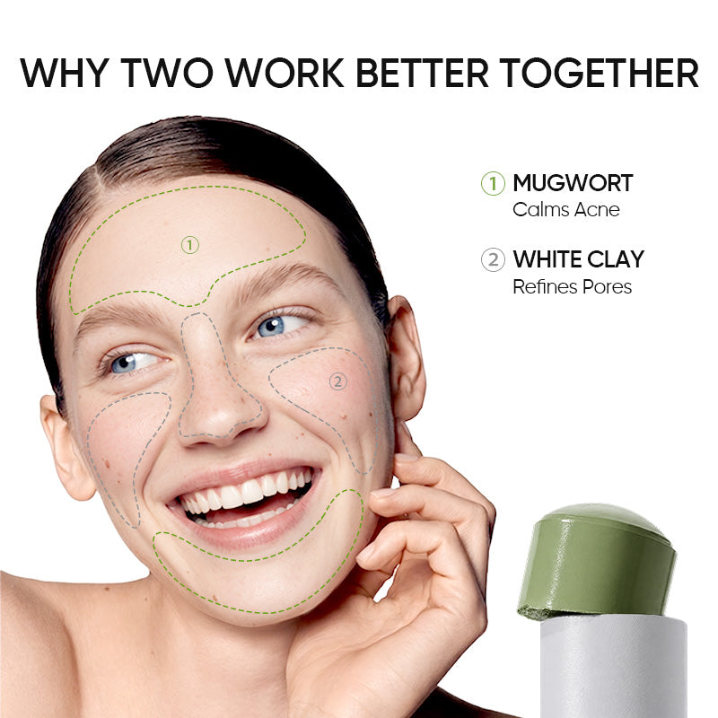 Mugwort Anti Pores & Acne Clay Mask Stick