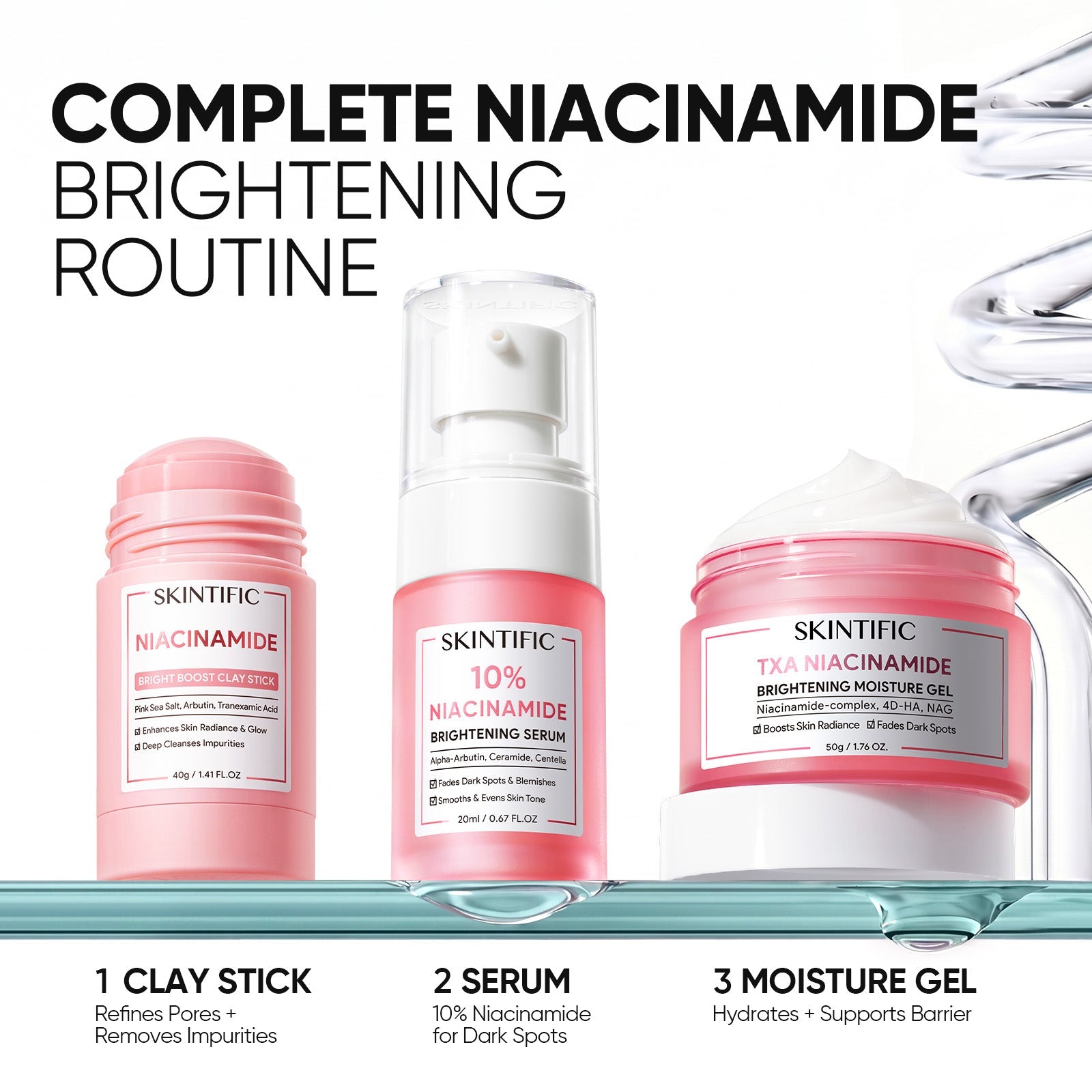 Niacinamide Brightening Set
