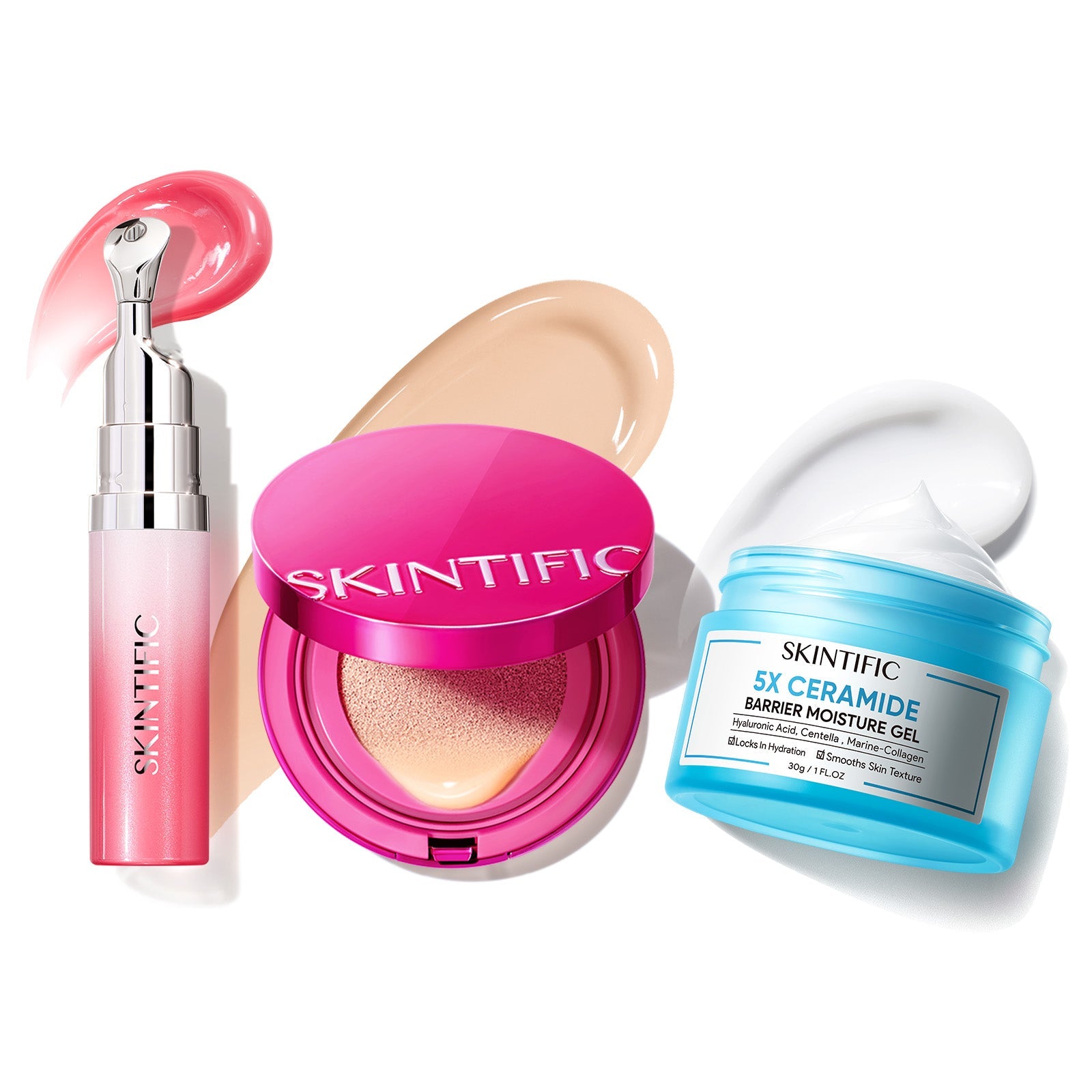 Lip Serum + Cover Cushion + 5X Ceramide Barrier 3 pcs