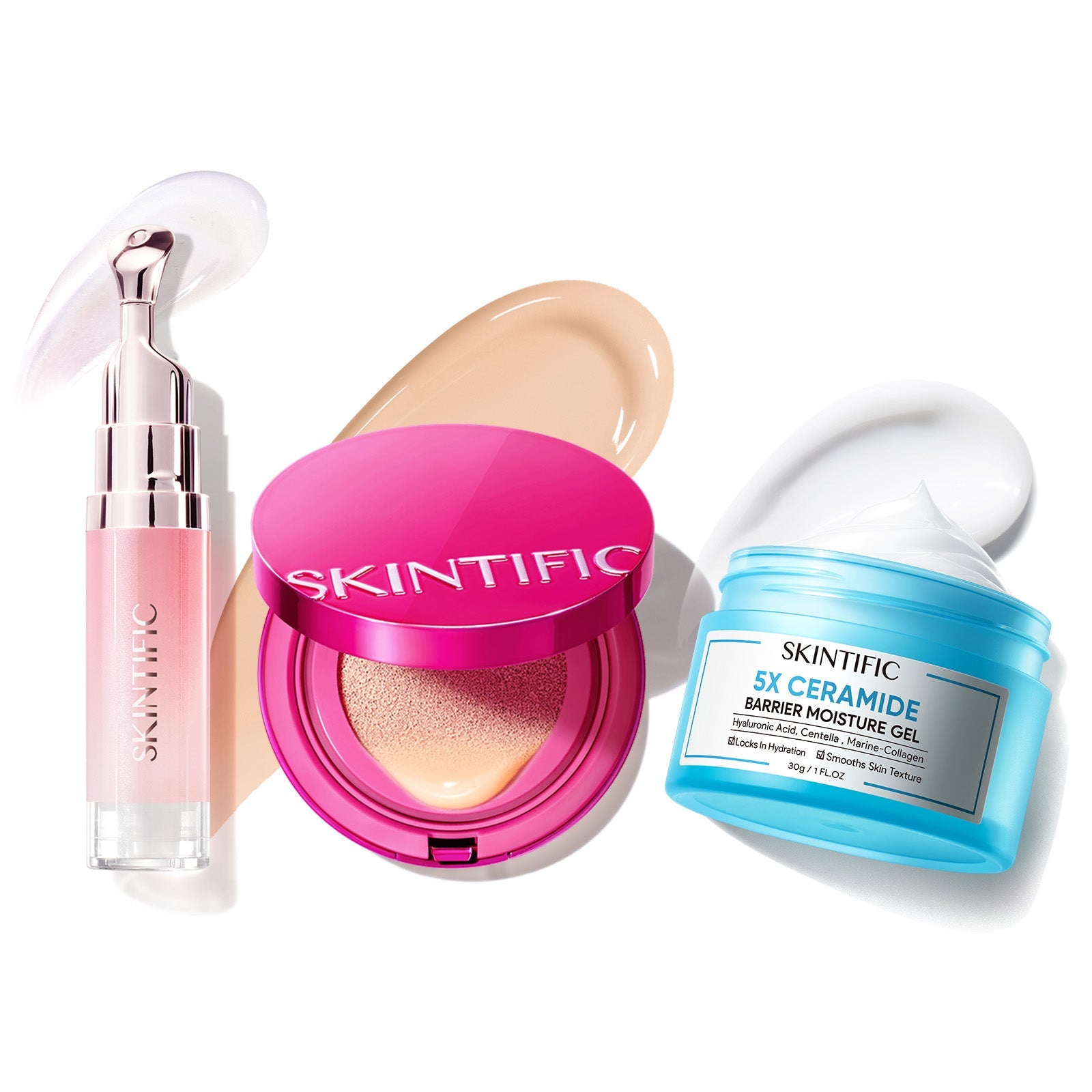 Lip Serum + Cover Cushion + 5X Ceramide Barrier 3 pcs