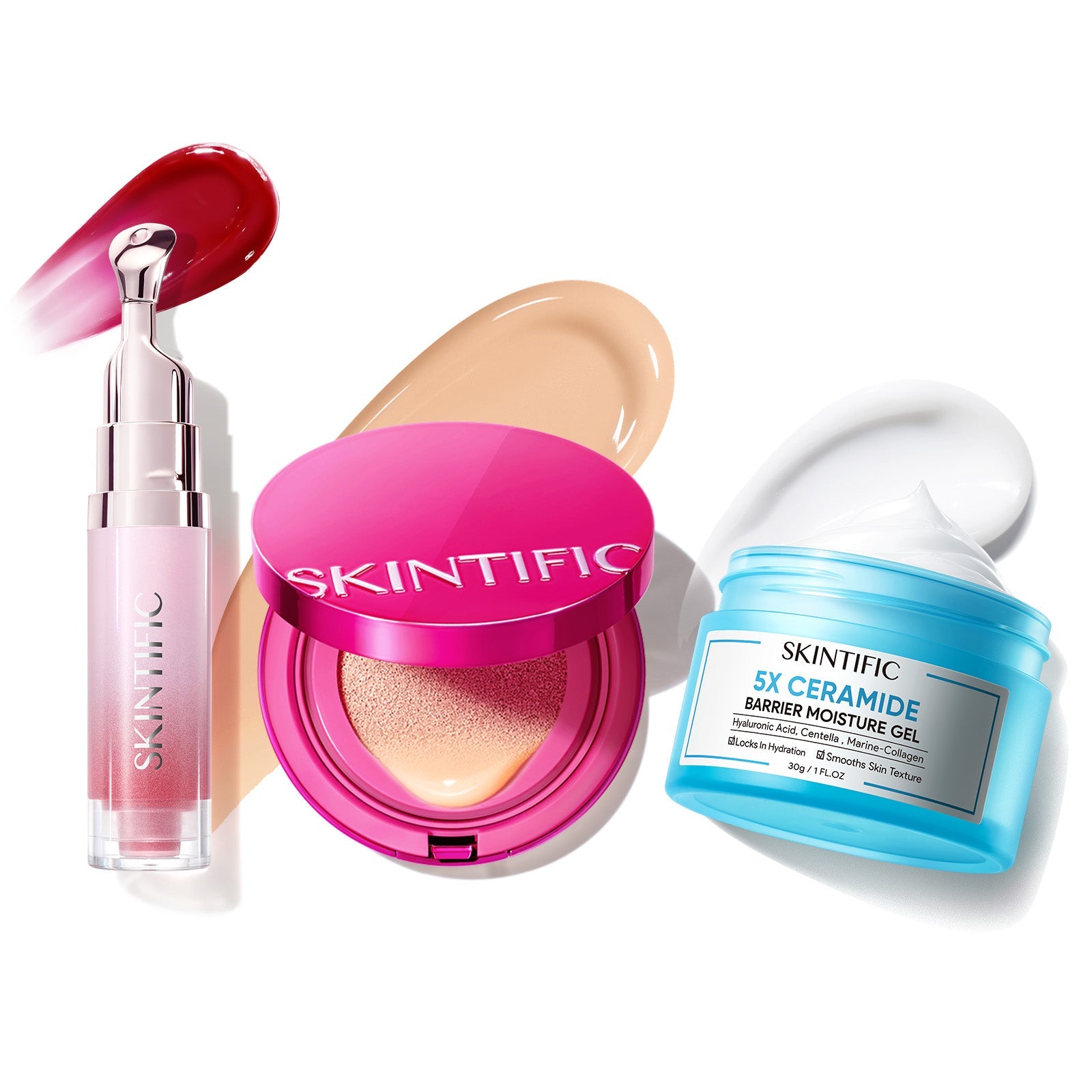 Lip Serum + Cover Cushion + 5X Ceramide Barrier 3 pcs
