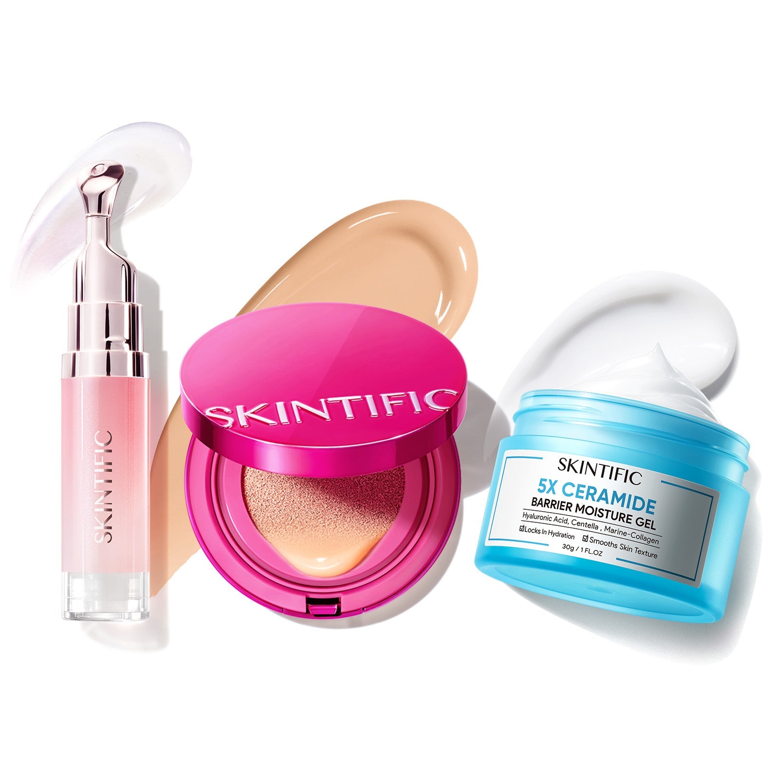 Lip Serum + Cover Cushion + 5X Ceramide Barrier 3 pcs