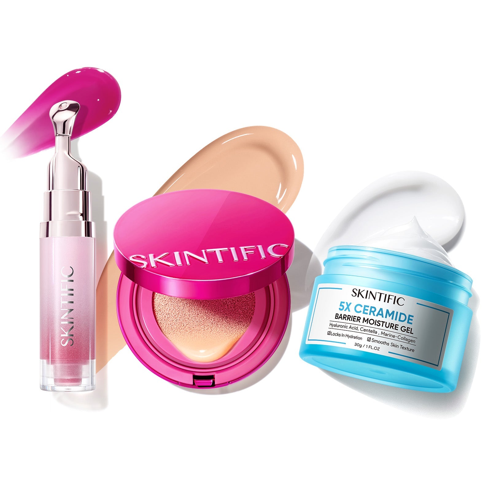 Lip Serum + Cover Cushion + 5X Ceramide Barrier 3 pcs
