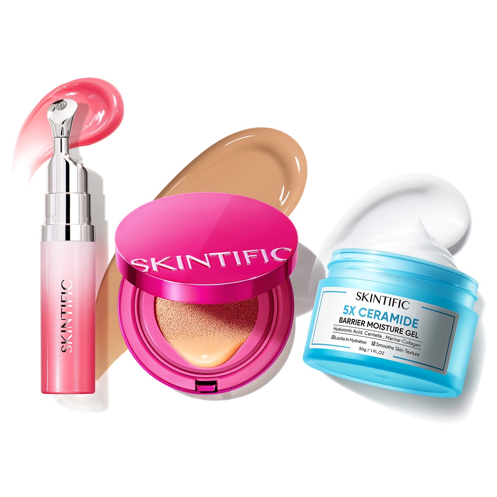 Lip Serum + Cover Cushion + 5X Ceramide Barrier 3 pcs