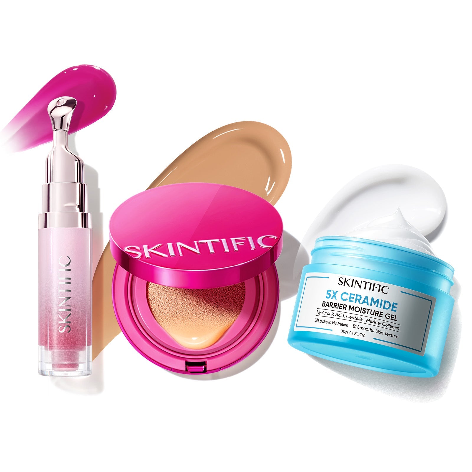 Lip Serum + Cover Cushion + 5X Ceramide Barrier 3 pcs
