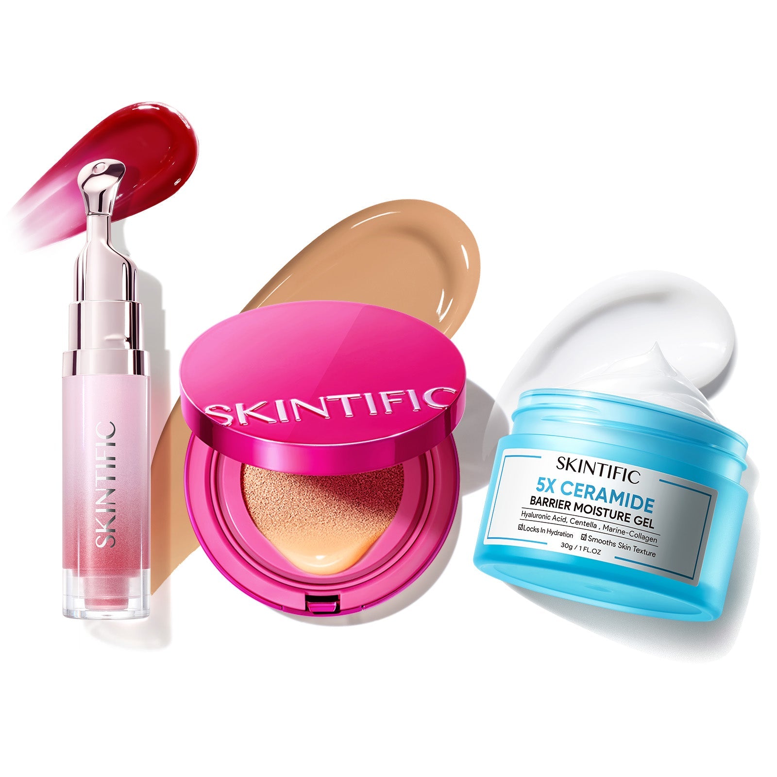 Lip Serum + Cover Cushion + 5X Ceramide Barrier 3 pcs