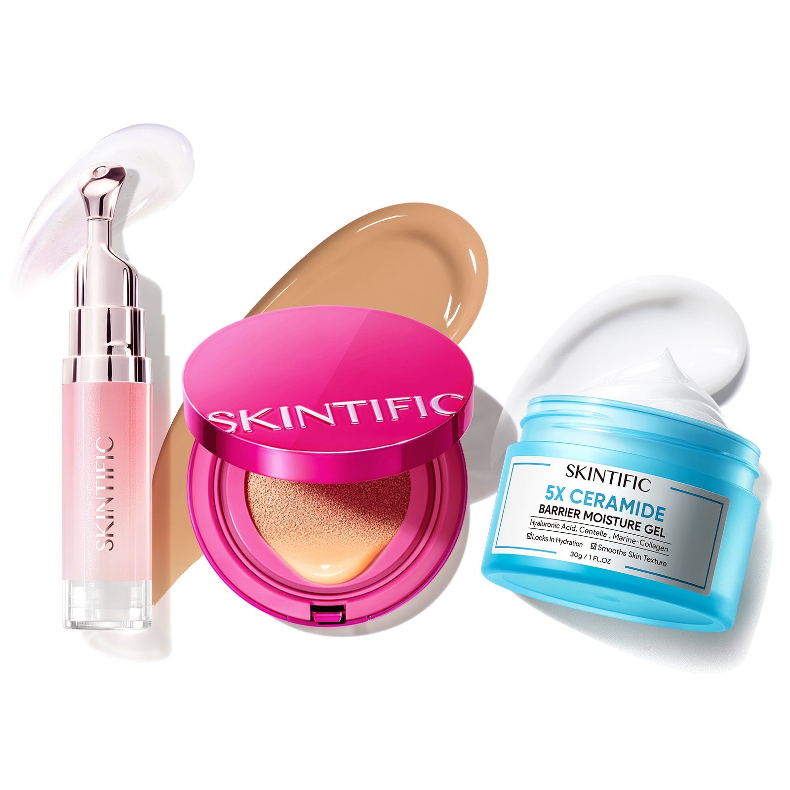 Lip Serum + Cover Cushion + 5X Ceramide Barrier 3 pcs