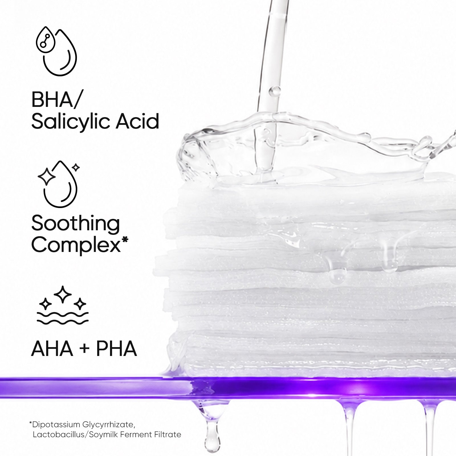 AHA BHA PHA Exfoliating Pads & Resurfacing Clay Stick Set