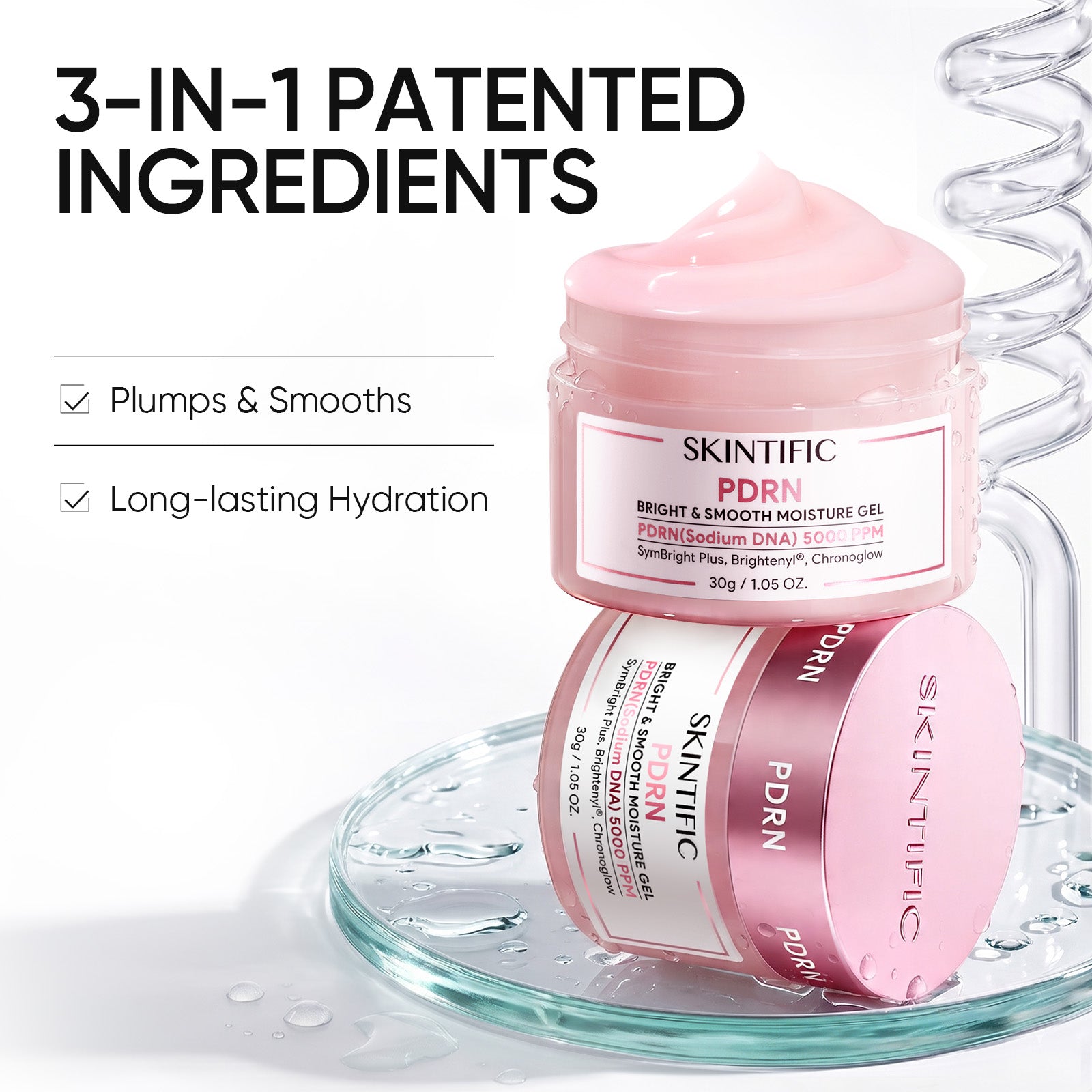 PDRN Bright & Smooth Glass Skin Glow Set