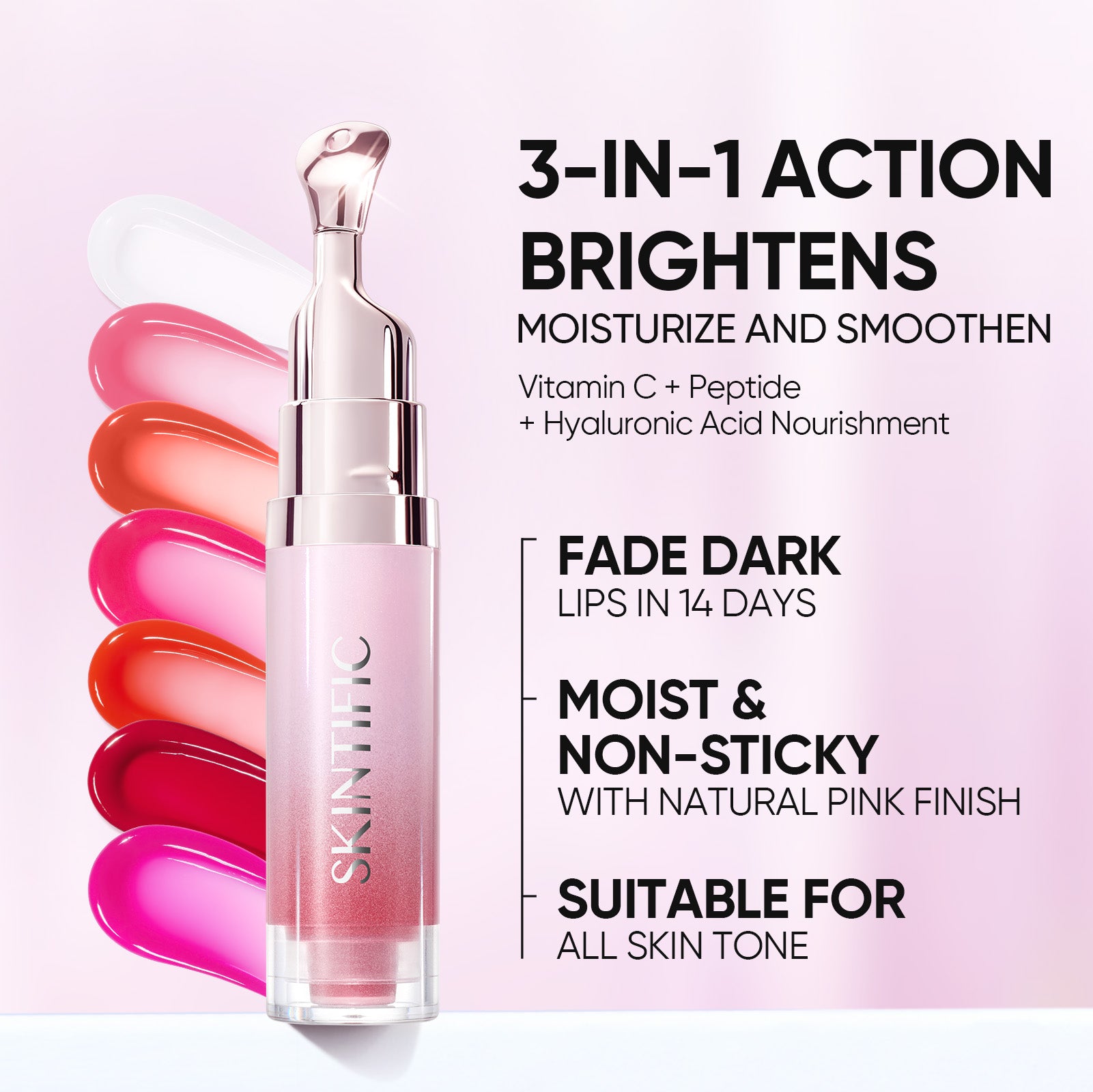 Peptide Nourishing Lip Serum Set 3pcs
