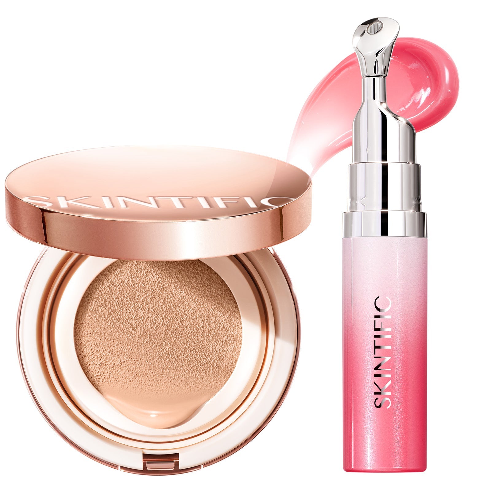 Cover All Perfect Cushion & Peptide Lip Serum Set 2pcs