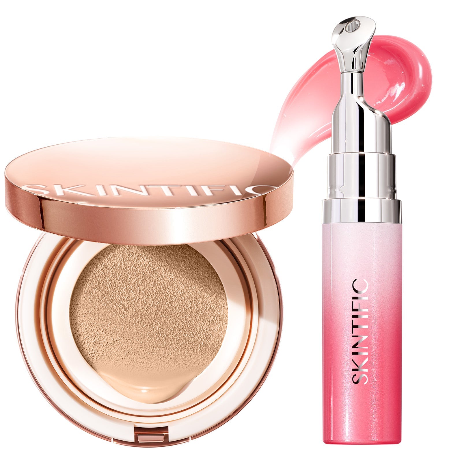 Cover All Perfect Cushion & Peptide Lip Serum Set 2pcs