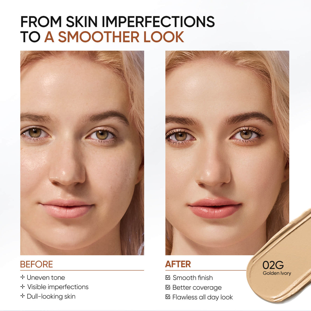 Cover Smooth Blurring Foundation Stick