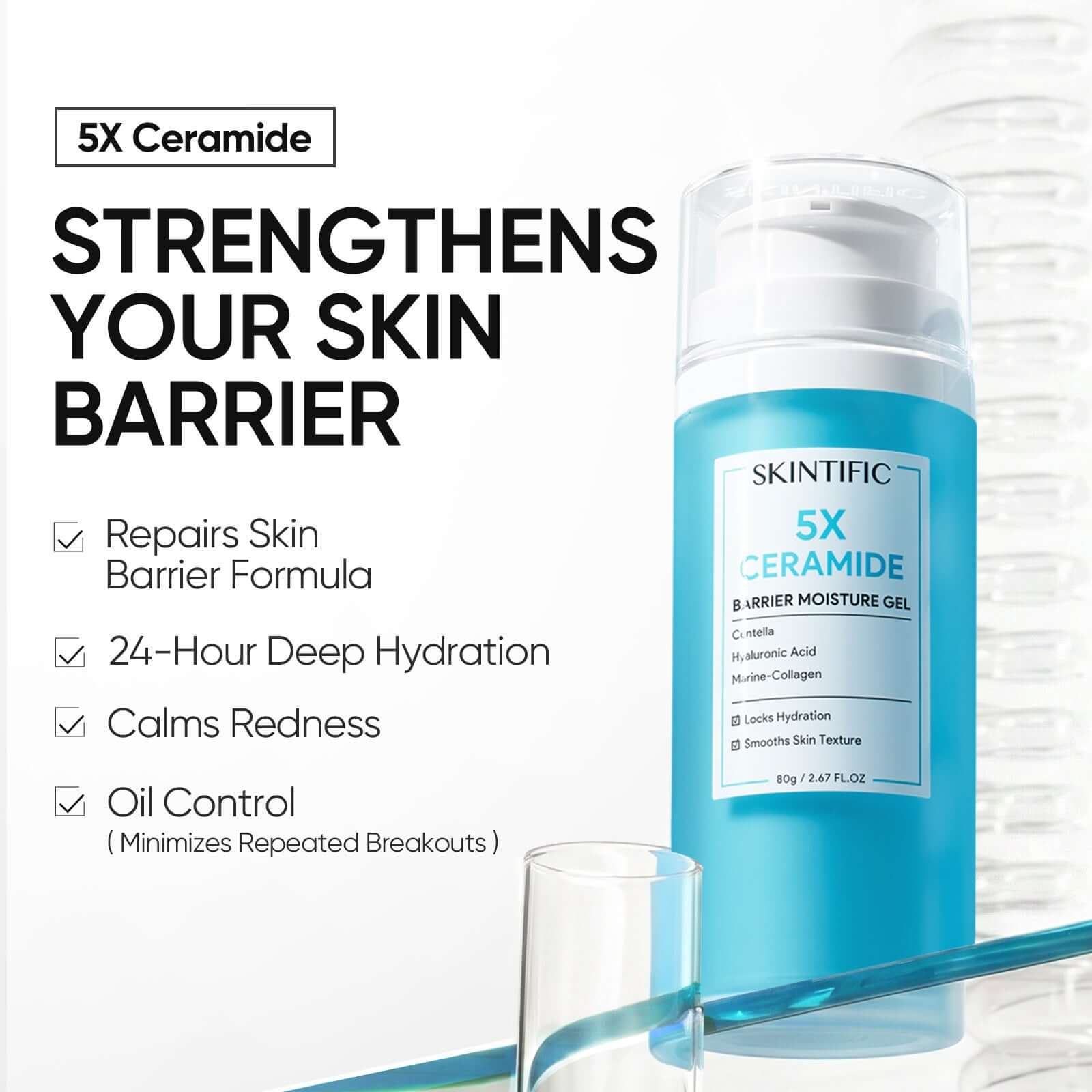 5X Ceramide Barrier Repair Moisture Gel