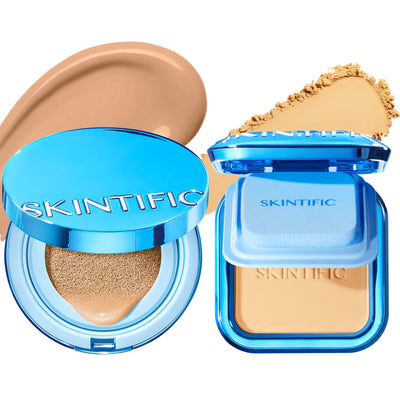 #Cushion Color_04 Beige#Powder Foundation Color_03A Almond