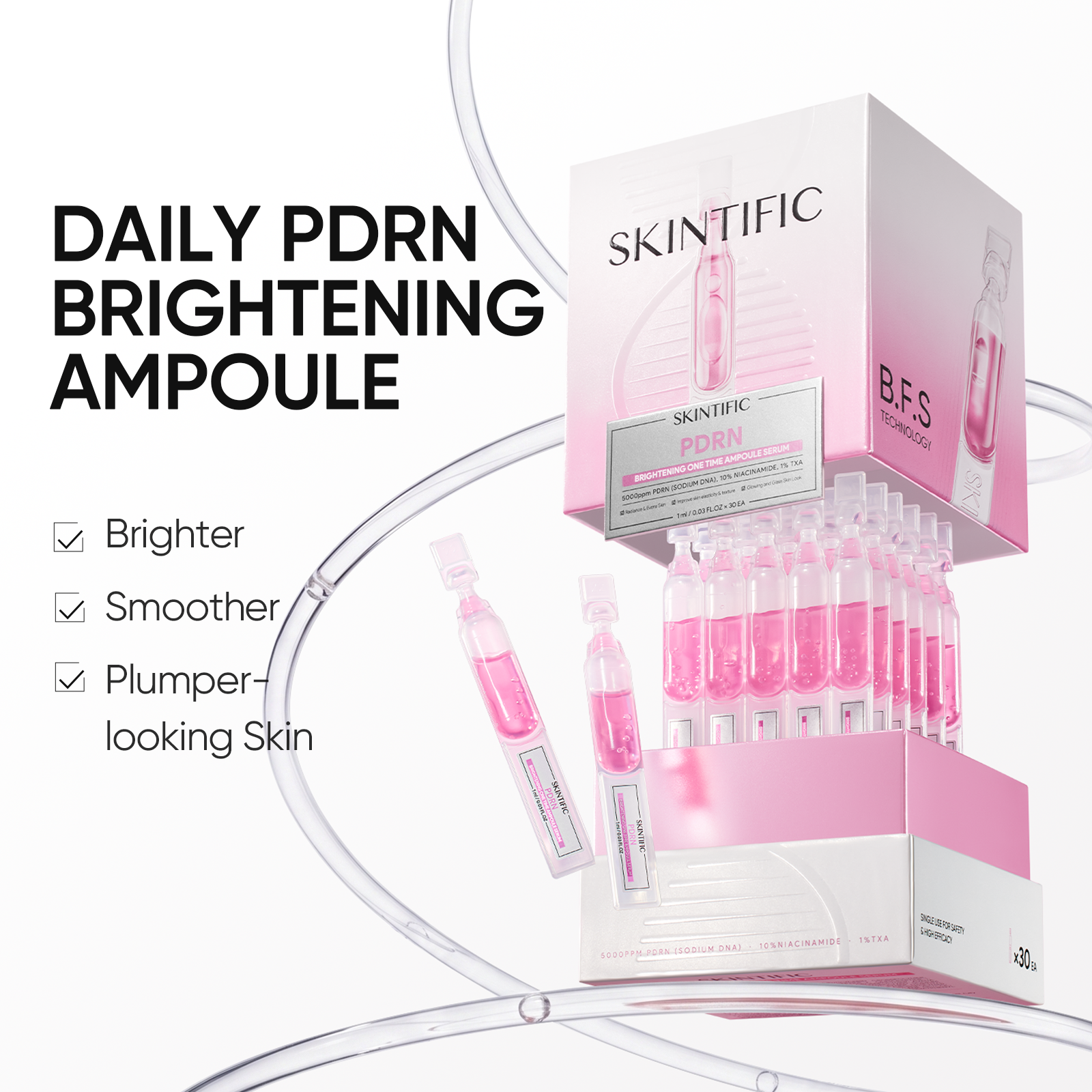 PDRN Bright & Smooth Glass Skin Glow Set