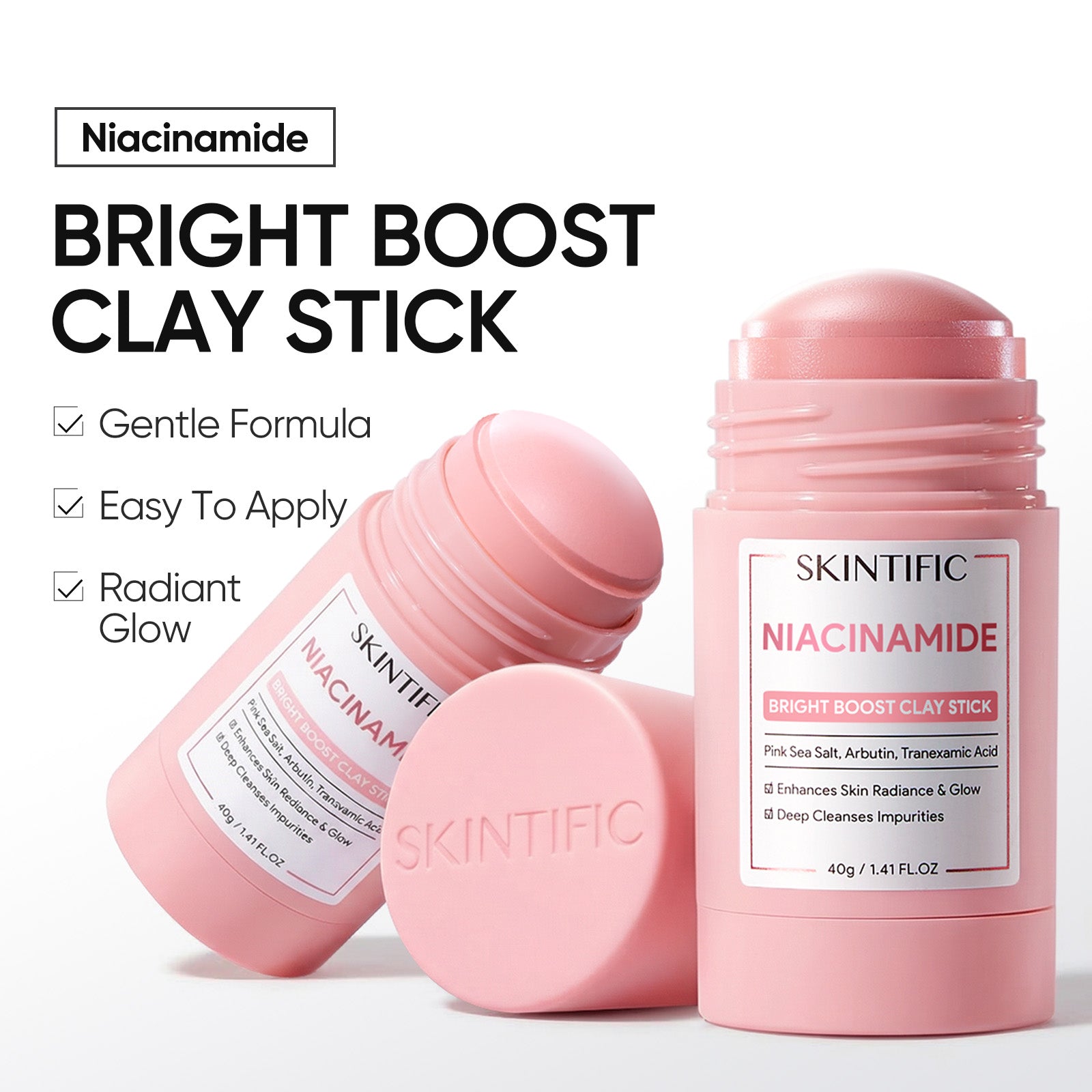 Blackhead Clearing & Brightening Clay Mask Stick Set