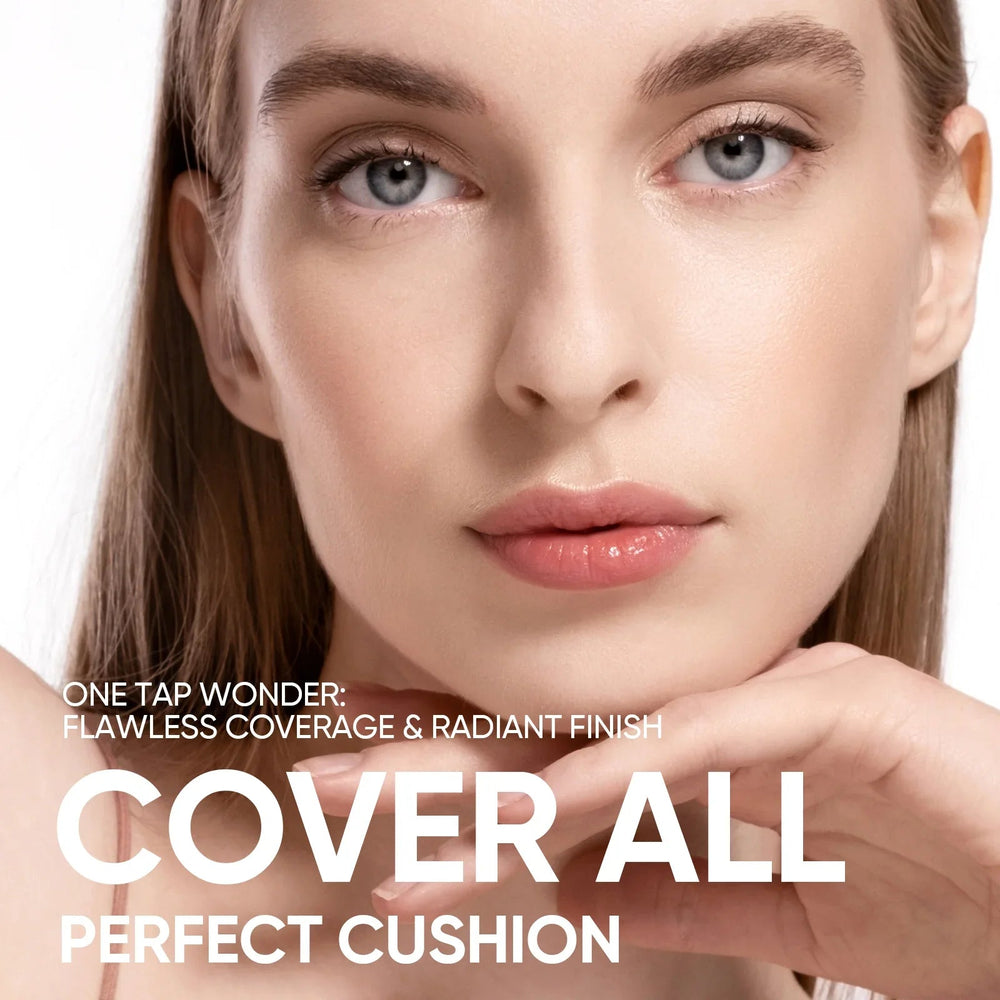 12-Hour Long-Lasting Cover Cushion+ Booster Serum Spray + Lip Serum