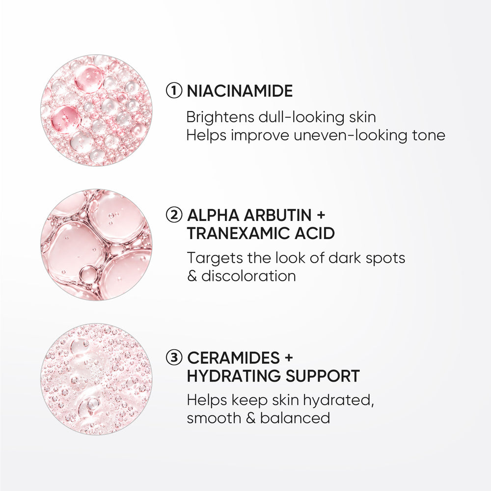 Niacinamide Glow Reset & Brightening Care Set 3pcs