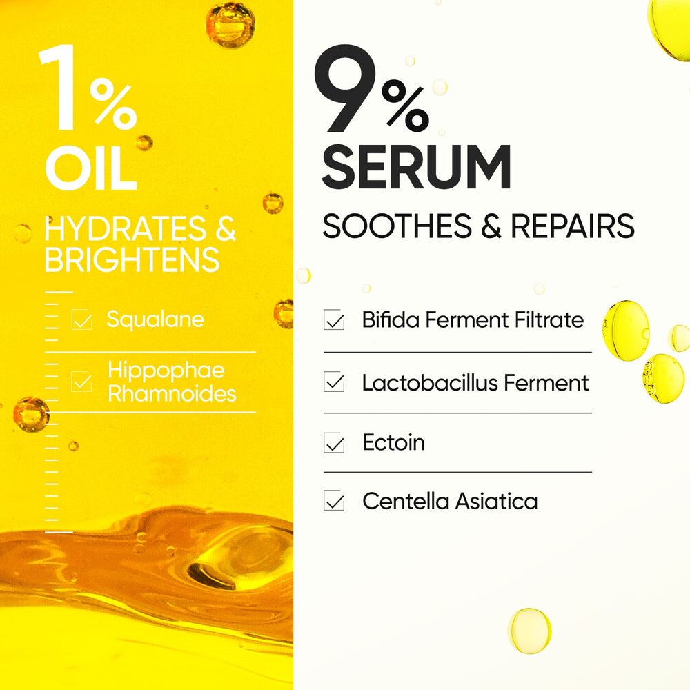 Radiance serum spray with Bifida Ferment Centella Squalane and Sea Buckthorn