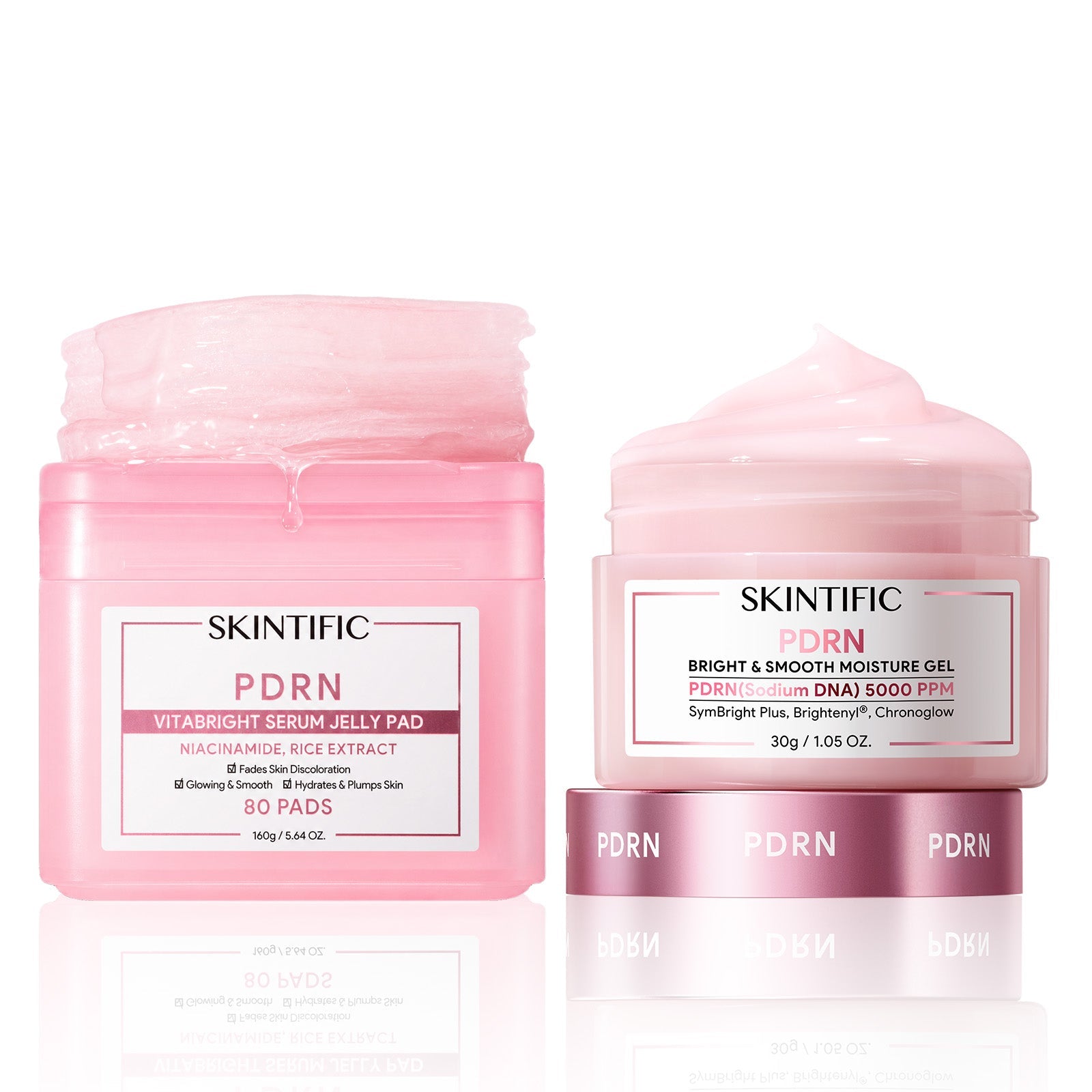 PDRN Brightening Tone & Texture Glass Skin Routine Set
