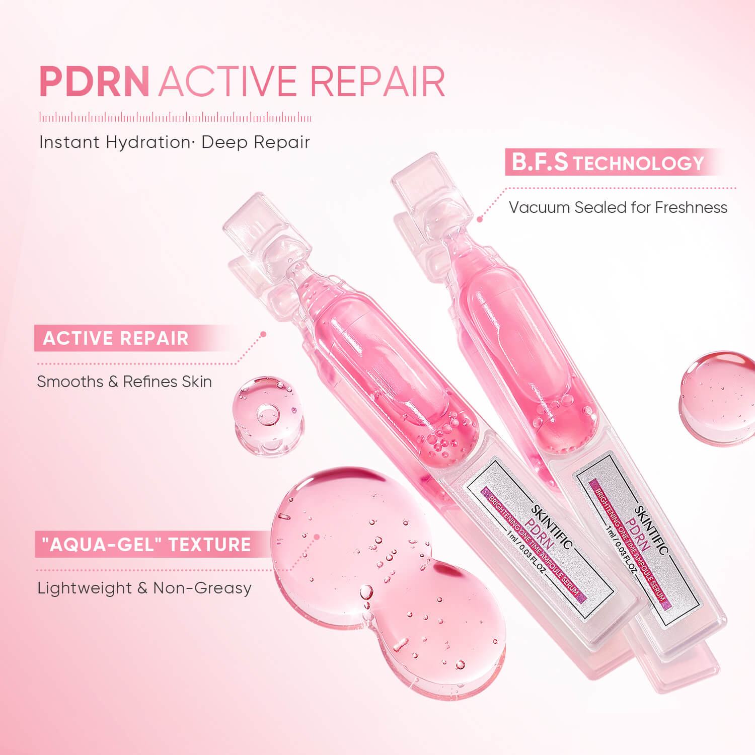 PDRN Complete Brightening Glow Skincare Set