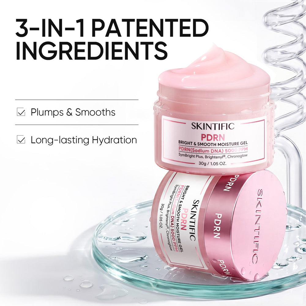 PDRN Brightening Tone & Texture Glass Skin Routine Set