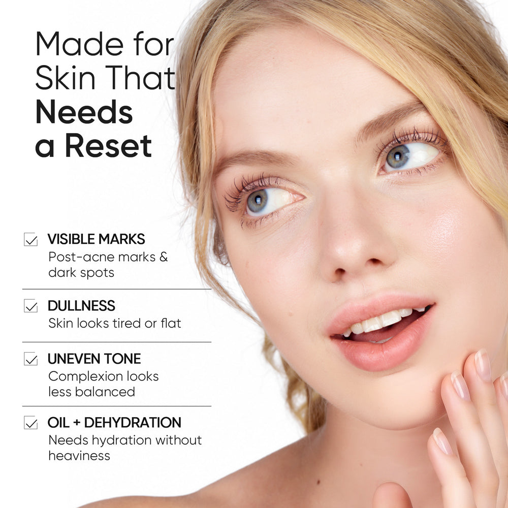 Niacinamide Glow Reset & Brightening Care Set 3pcs