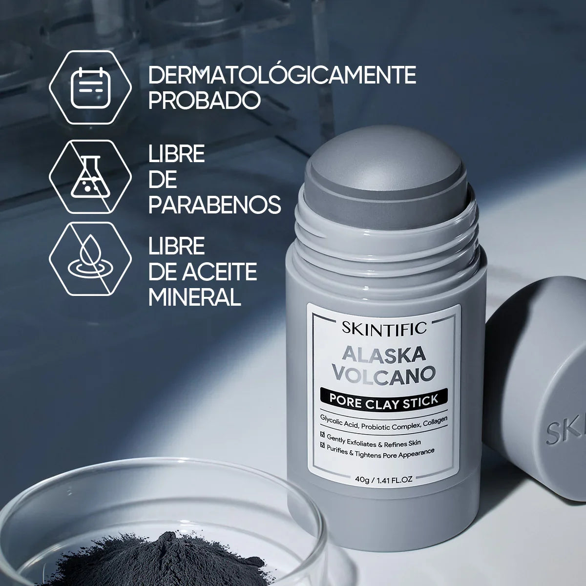 Alaska Volcano Blackhead & Pore Deep Cleansing Clay Mask Stick