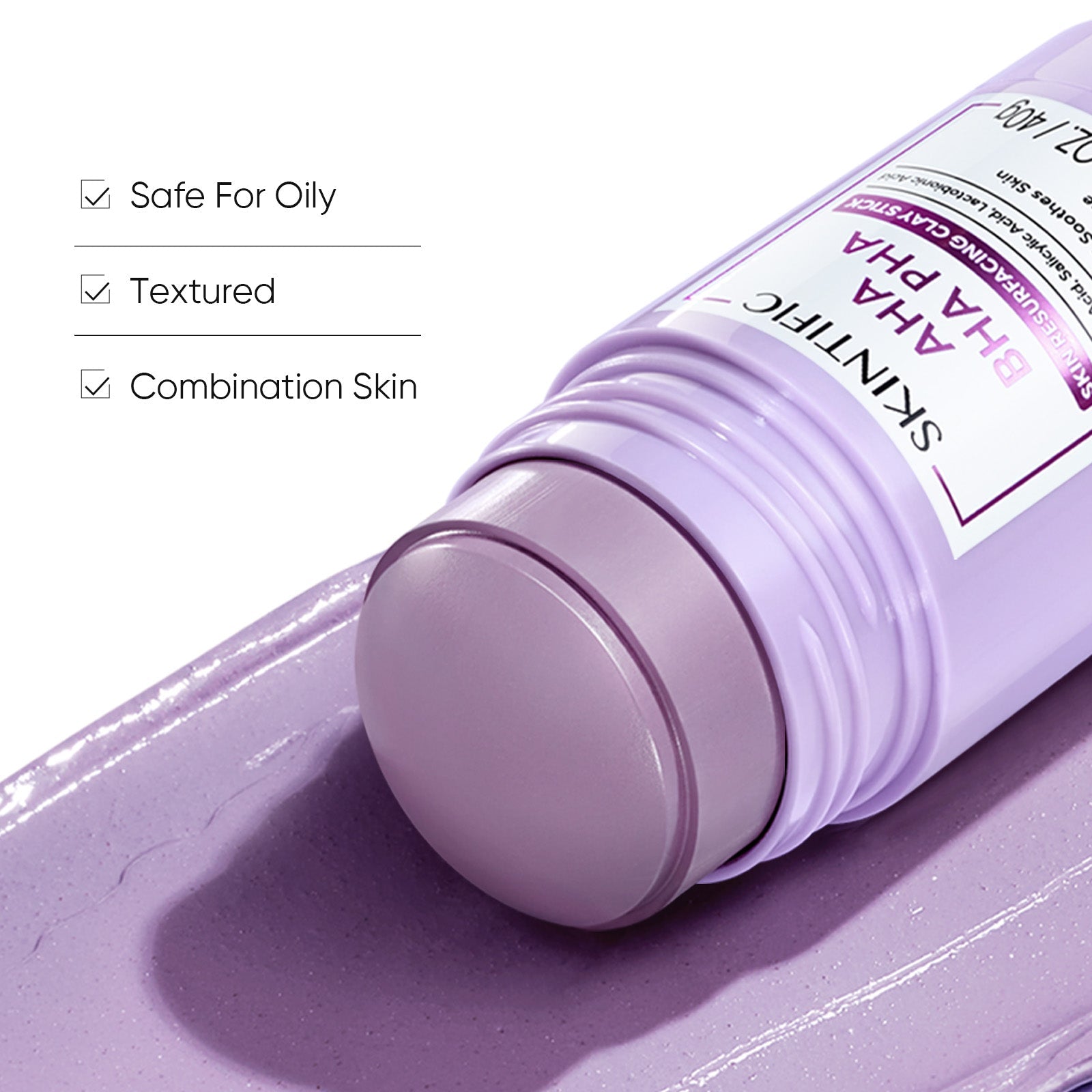 AHA BHA PHA Exfoliating Pads & Resurfacing Clay Stick Set