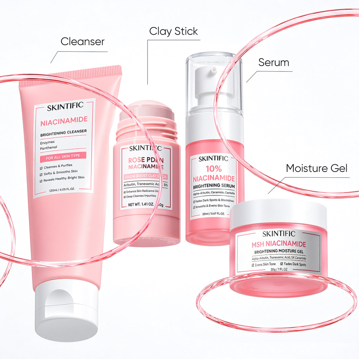 Niacinamide Brightening Set