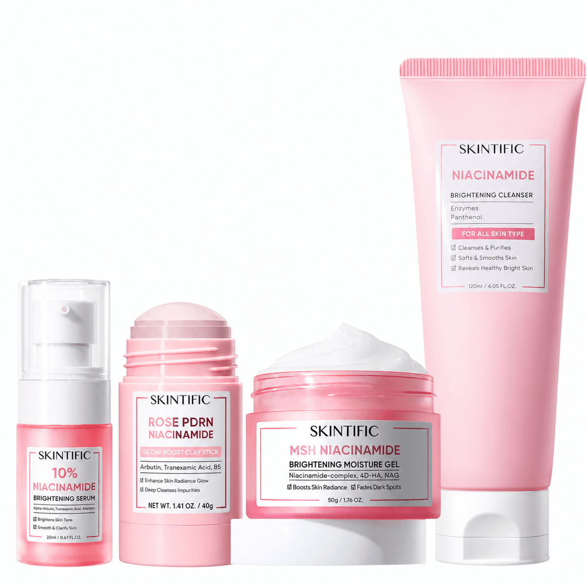 #Color_4-Step Complete Glow Routine