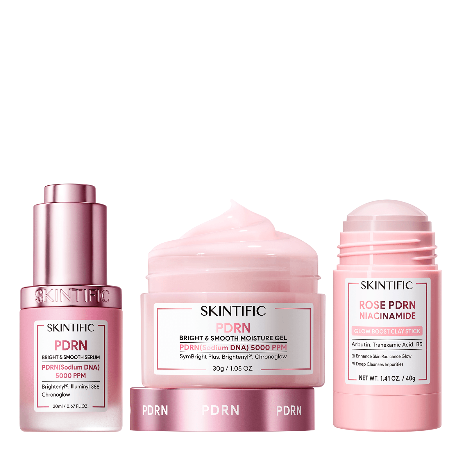 #Color_3-Step Pore + Glow Routine