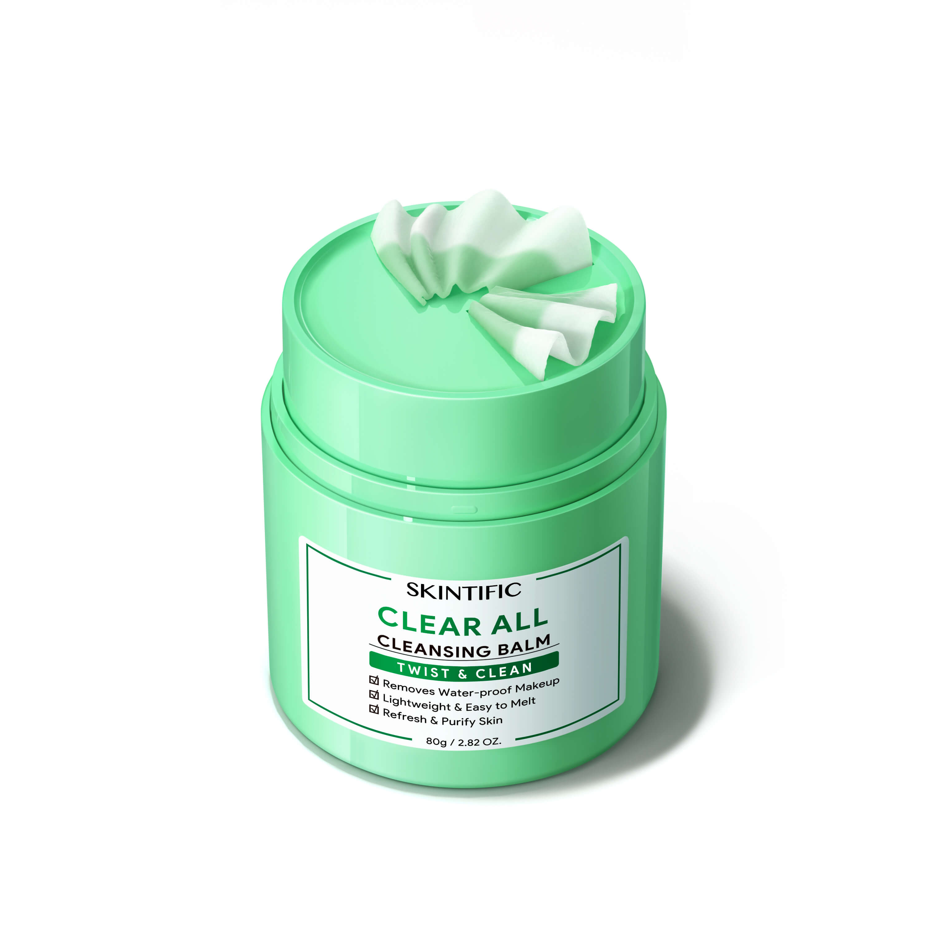 Clear All Twist-Up Cleansing Balm for Waterproof Makeup