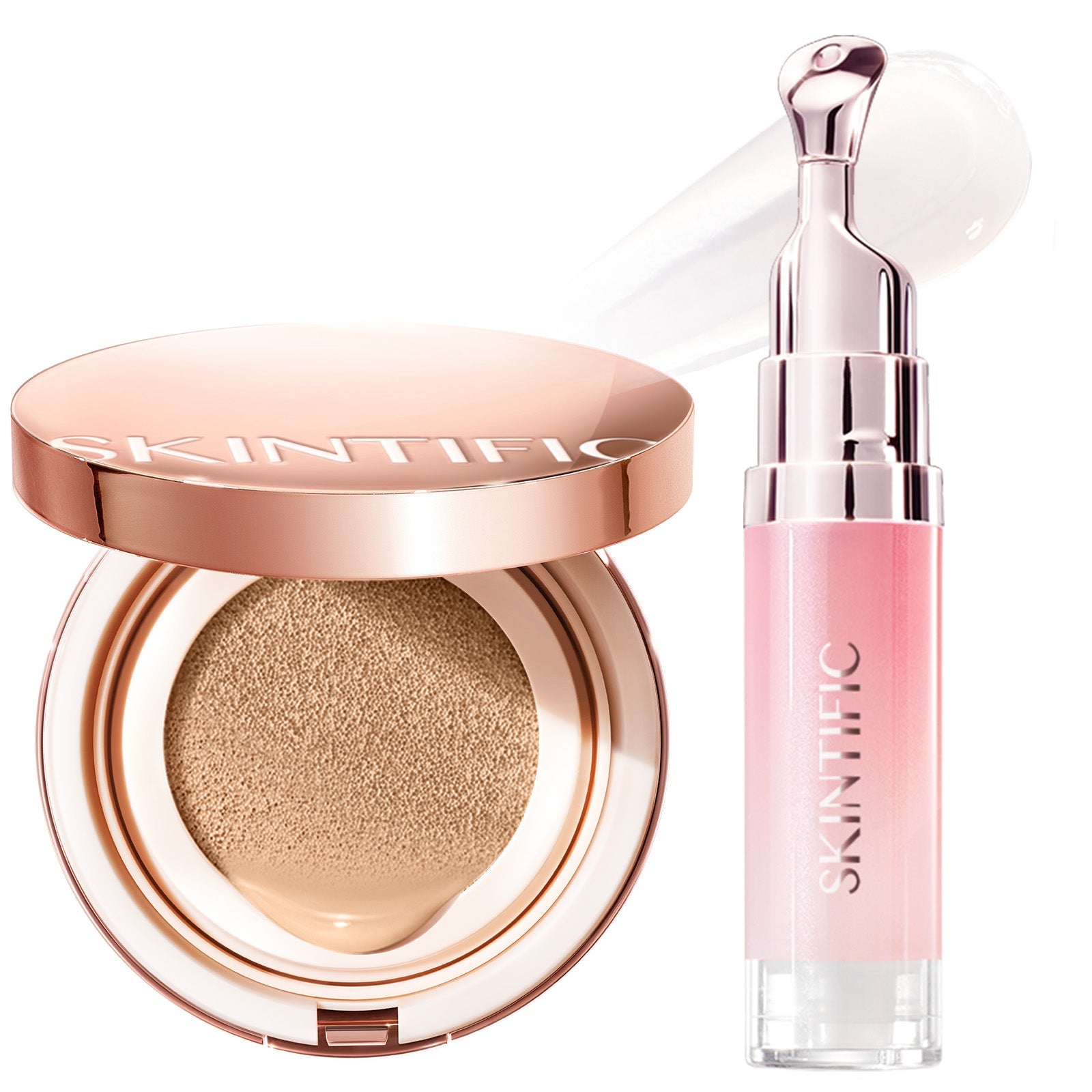 Cover All Perfect Cushion & Peptide Lip Serum Set 2pcs