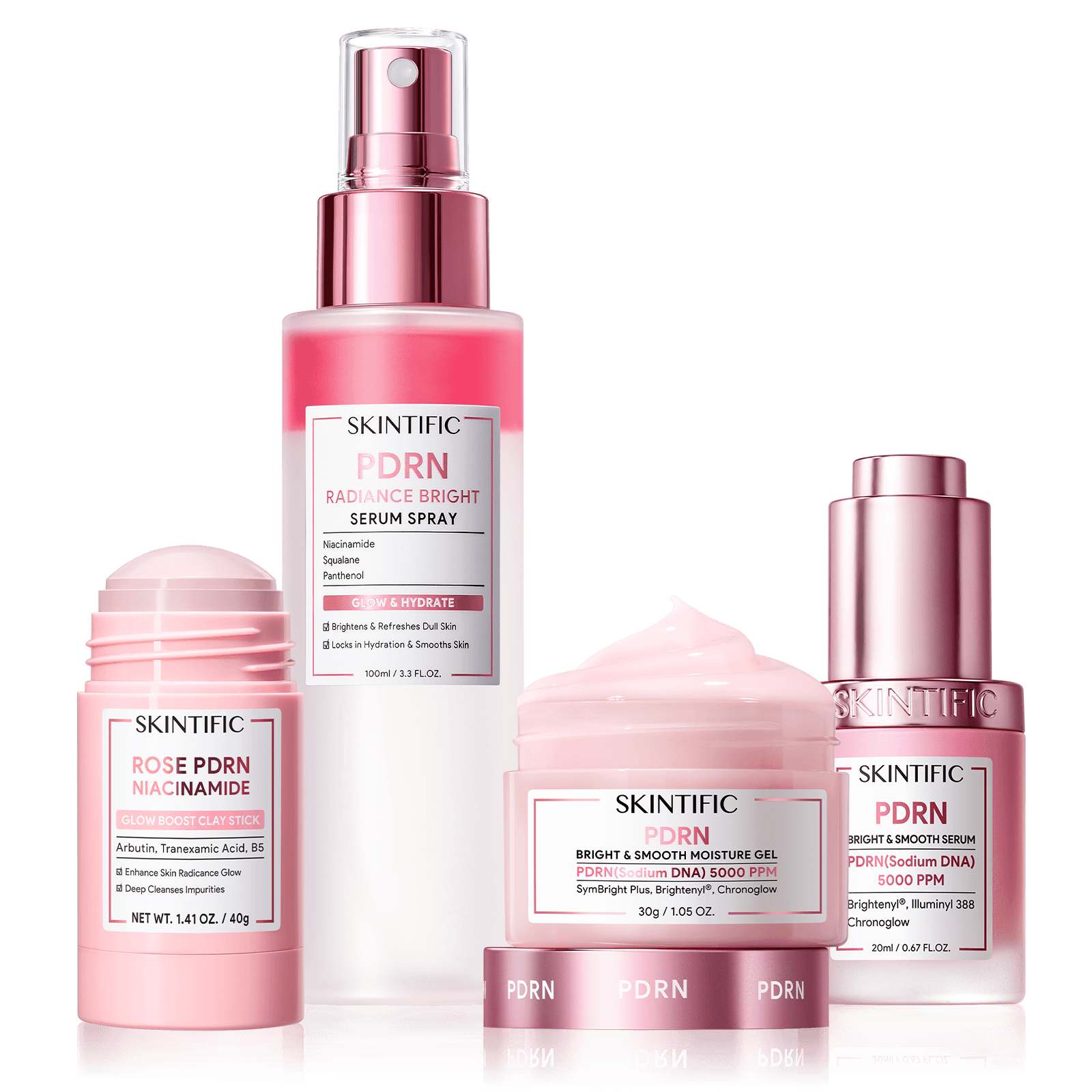 #Color_4-Step Complete Glow Routine