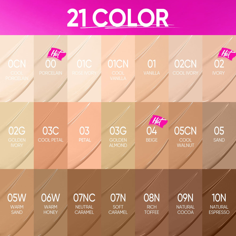 Glow & Cover Radiant Base Set 2pcs